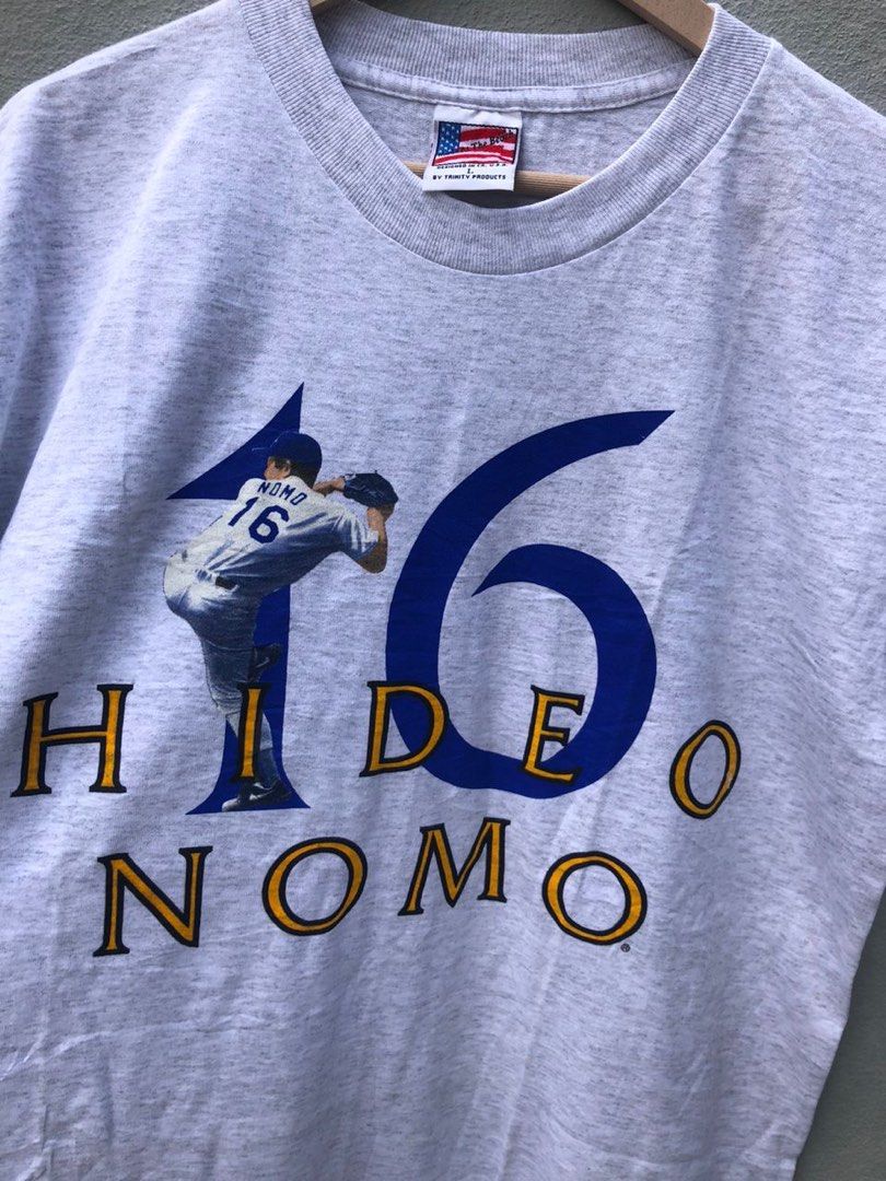 95' Dodgers Hideo Nomo tee. Size Small. - Depop