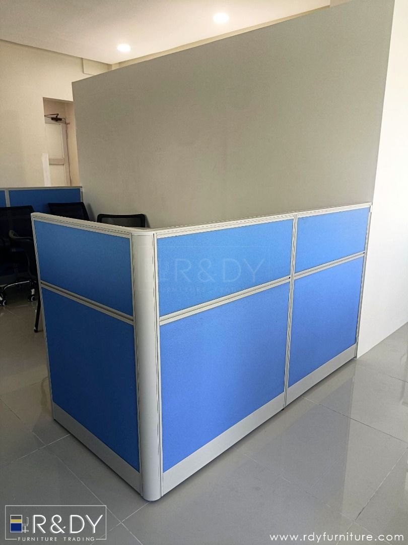 Modular Office Partition/ Workstation/ Cubicle and Chairs, Furniture ...