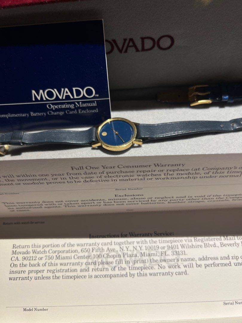 Certified movado watch repair near sale me