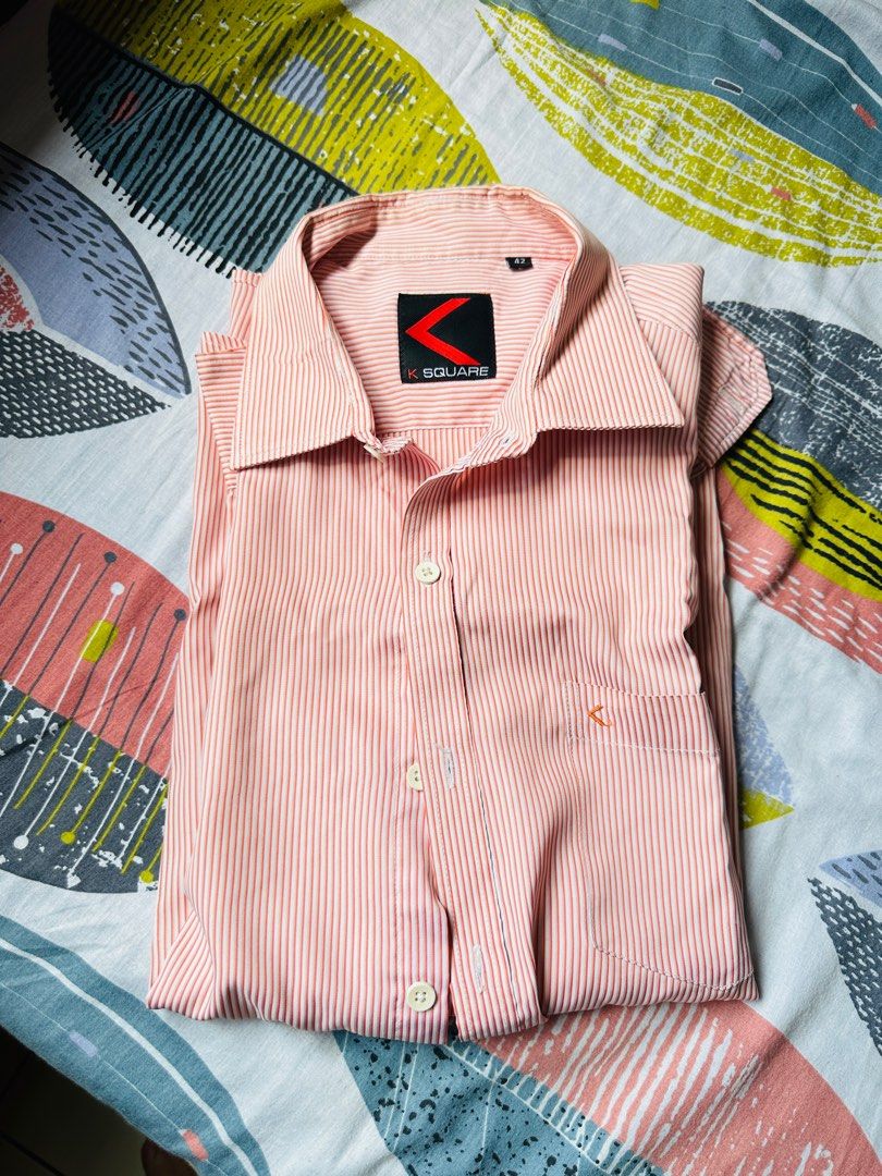Moving out sale Men s formal shirts two. Men s Fashion Tops