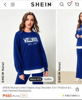 Mulvari Shoulder Drop Pullover