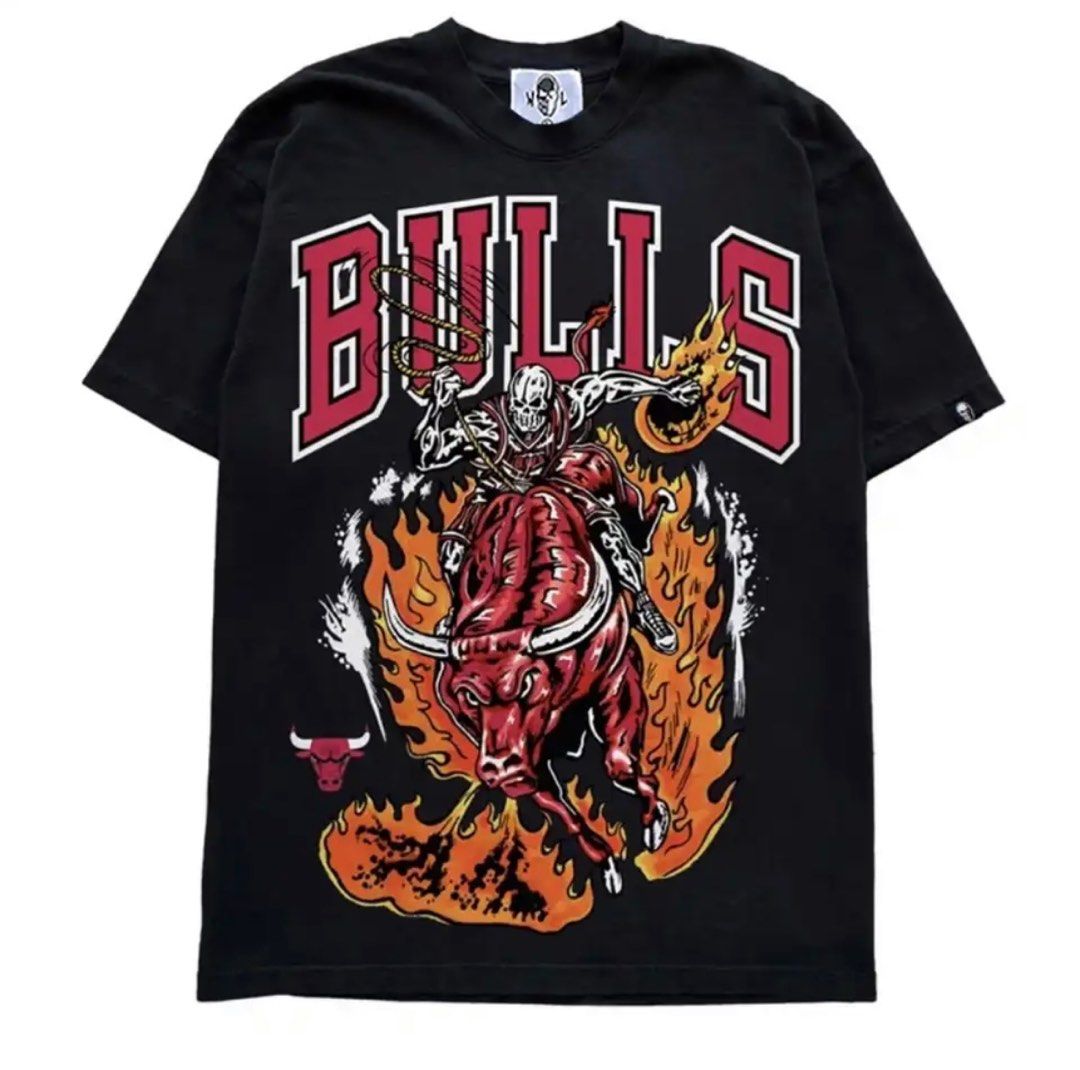 NBA Jam X Chicago Bulls, Men's Fashion, Tops & Sets, Tshirts & Polo Shirts  on Carousell