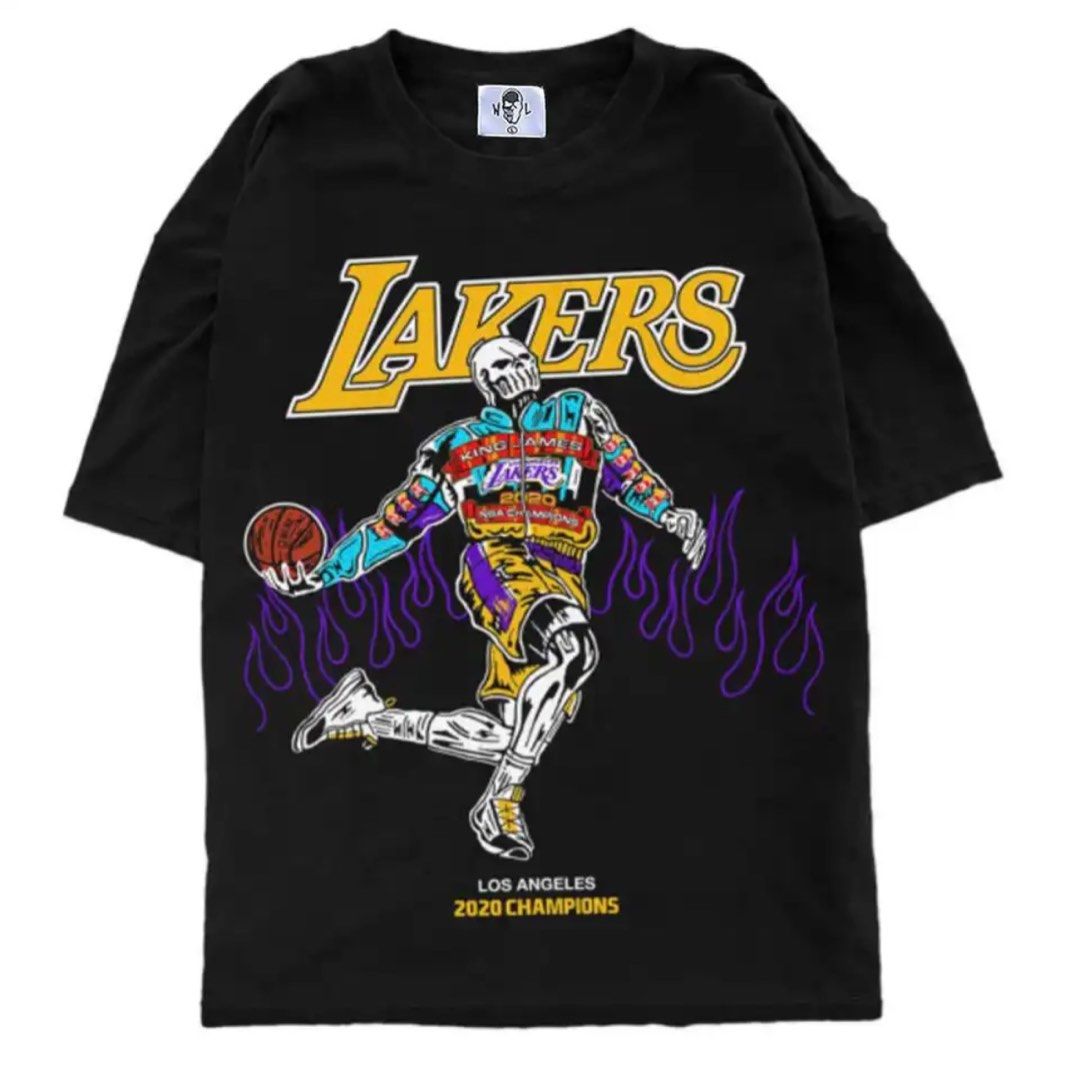 Nike Lakers championship shirt (white), Men's Fashion, Tops & Sets, Tshirts  & Polo Shirts on Carousell