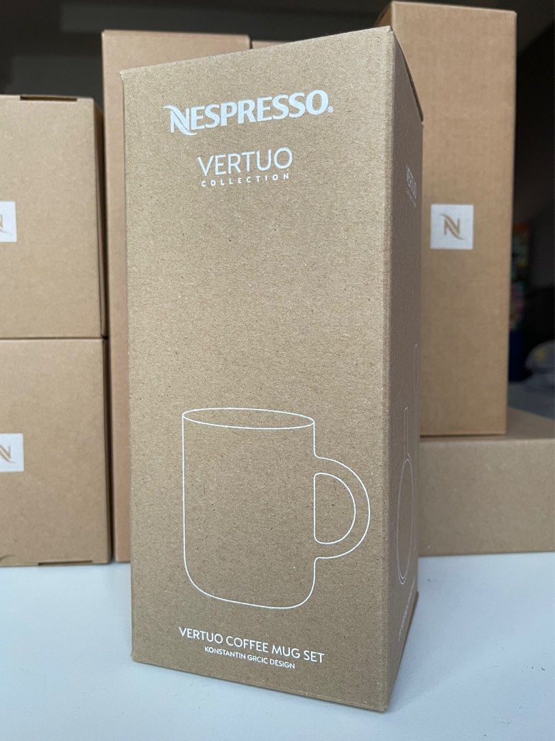 Nespresso Vertuo Coffee Mug Set, Furniture & Home Living, Kitchenware