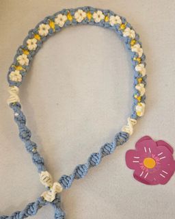 new 新pattern 新顏色花花電話繩
