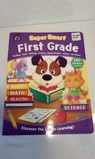 NEW Super Smart First Grade Learning Book