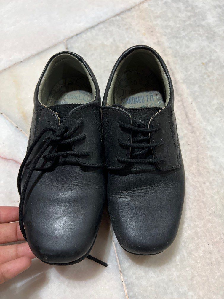NEXT BLACK SHOES LEATHER Babies Kids Babies Kids Fashion on