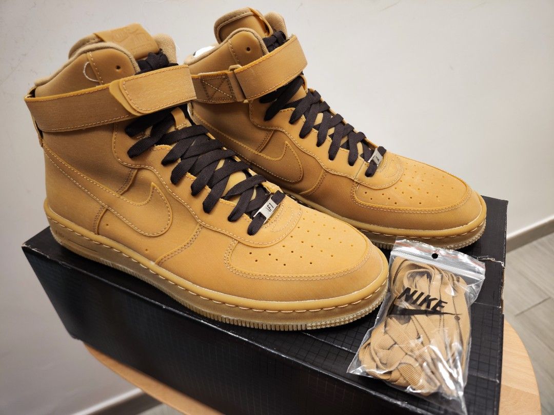 US 11 Nike Air Force One AF1 Downtown High Gum LW QS