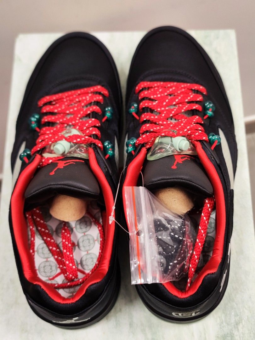 US 10.5 - Nike Air Jordan 5 Retro Low SP (Clot Jade), 男裝, 鞋, 波