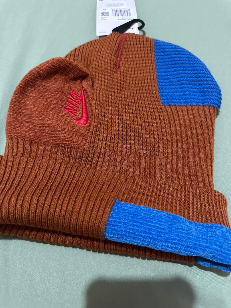 mens white nike beanie