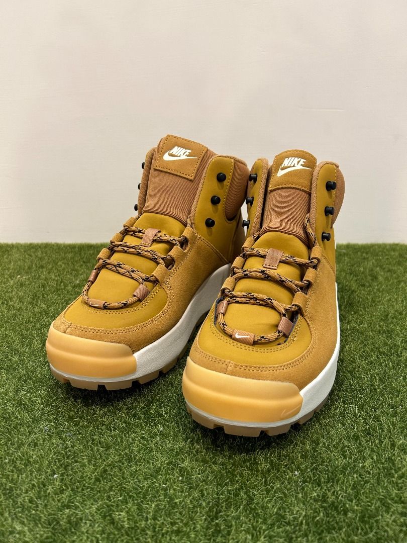 Nike City Classic Boot 增高休閒鞋 土黃色高筒鞋 戶外越野風 黃色靴子 DQ5601-710