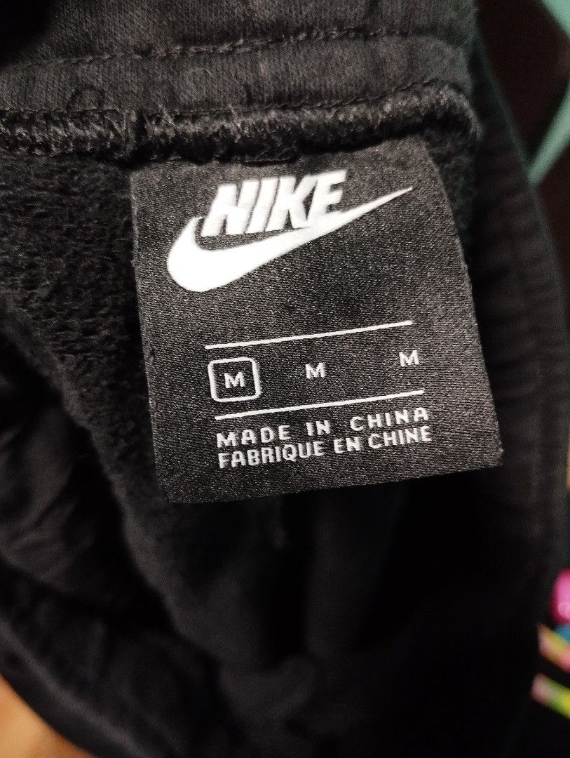 mens nike double swoosh joggers