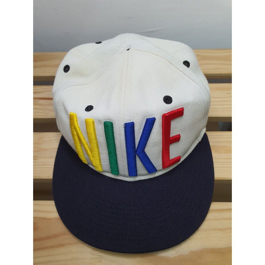 NIKE Multicolor Embroidered Words Cap. Original Men s Fashion Watches Accessories Cap Hats on Carousell