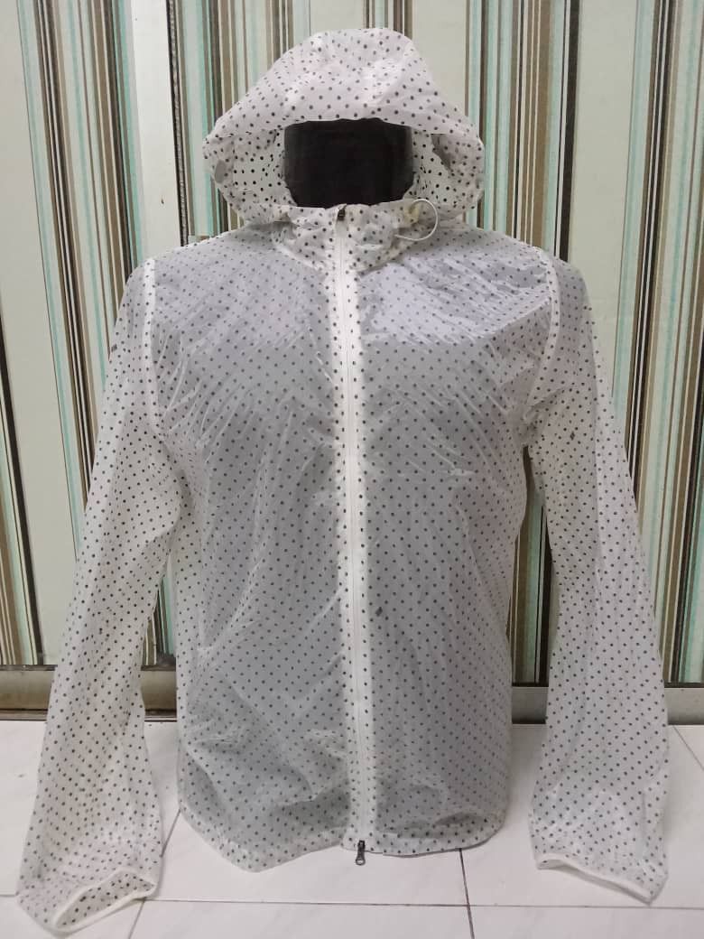 Nike transparent running jacket shop