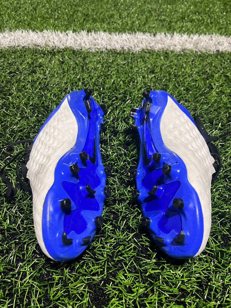 NIKE TIEMPO LEGEND 8 PRO FG BLUE WHITE BLACK Men s Fashion