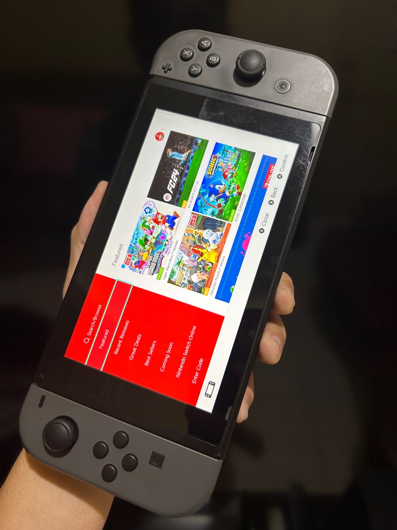 Nintendo Switch V1 unpatched, Video Gaming, Video Game Consoles