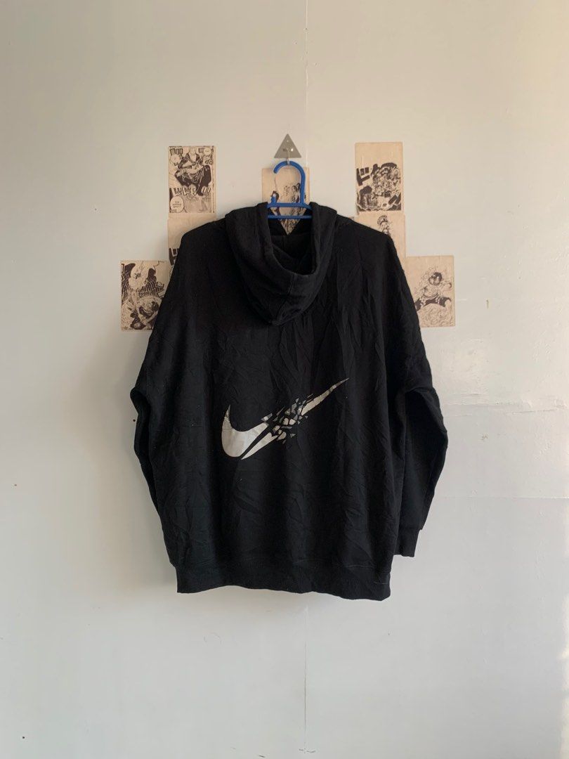 broken nike swoosh shirt