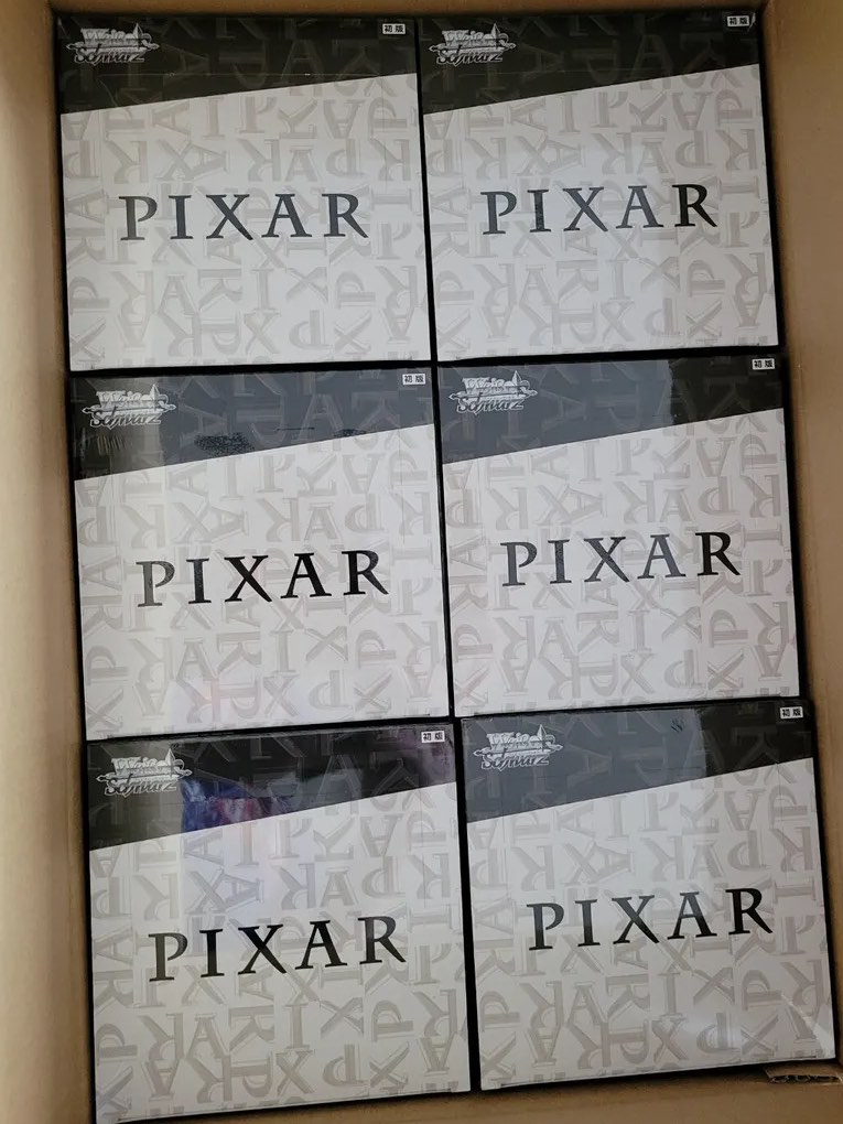 Official Disney Pixar Trading cards Weiss Schwartz booster Box Factory
