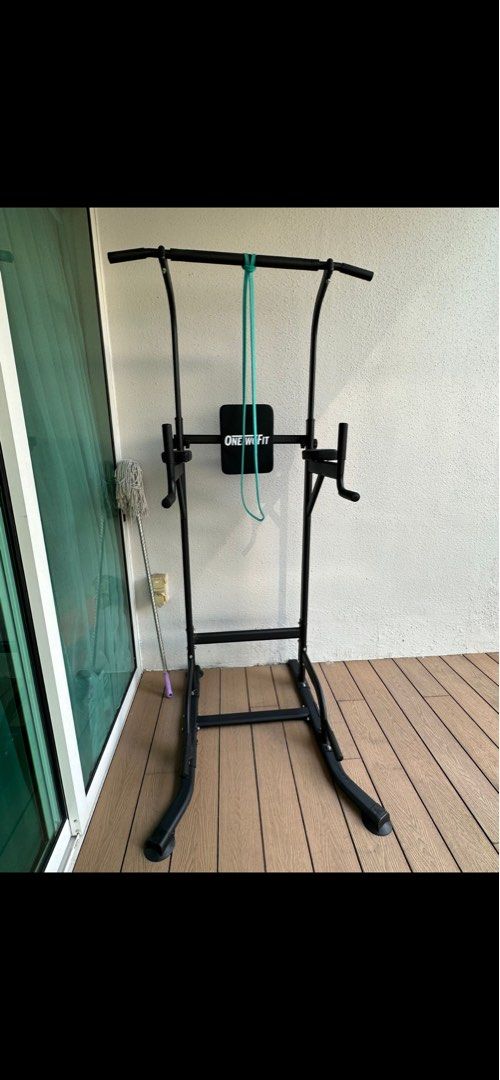 OneTwoFit Multifunctional Power Tower Sports Equipment Exercise
