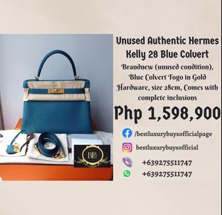 Hermès Vintage Ecru Toile And Fauve Barenia Massai 32 Gold