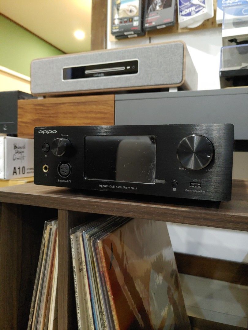 Oppo HA1 Discrete Class A Balanced Audiophile Headphone Amplifier, USB