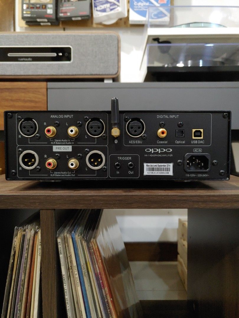 Oppo HA1 Discrete Class A Balanced Audiophile Headphone Amplifier, USB