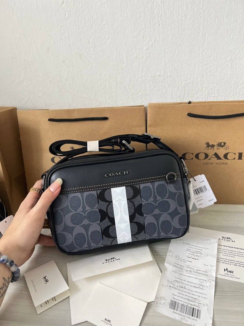 Ori Outlet US Coach Graham Camera Bag Luxury Bags Wallets on