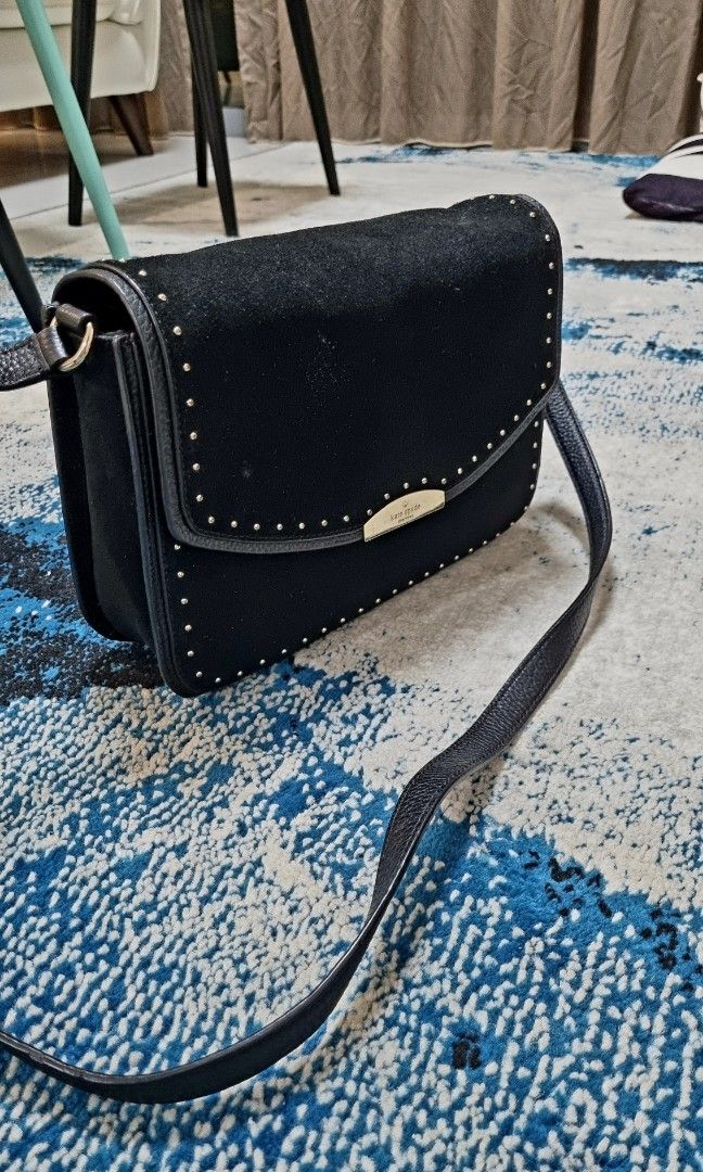 Kate spade suede hotsell handbag