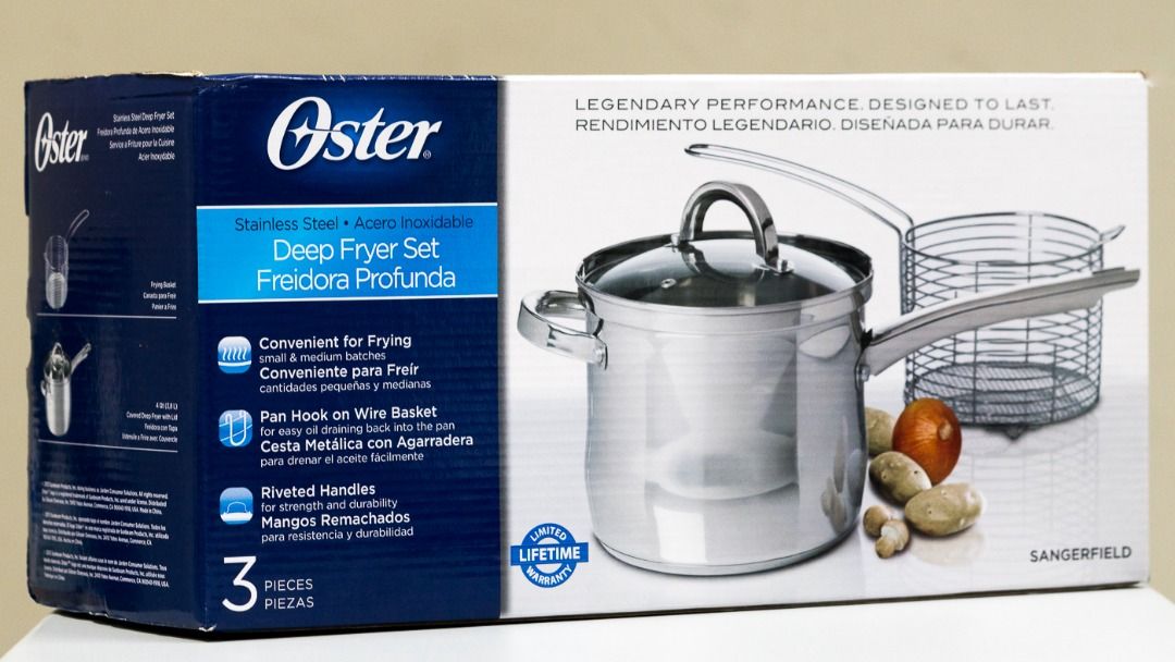 Oster Deep Fryer Set, TV & Home Appliances, Kitchen Appliances, Fryers ...