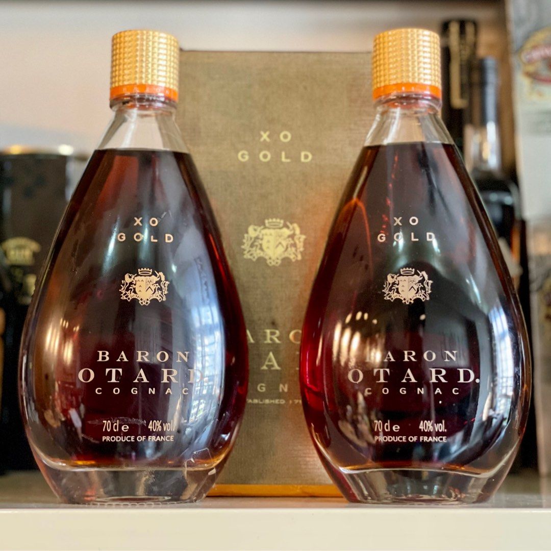Otard XO Baron Gold Cognac w box 700ml, Food & Drinks, Alcoholic