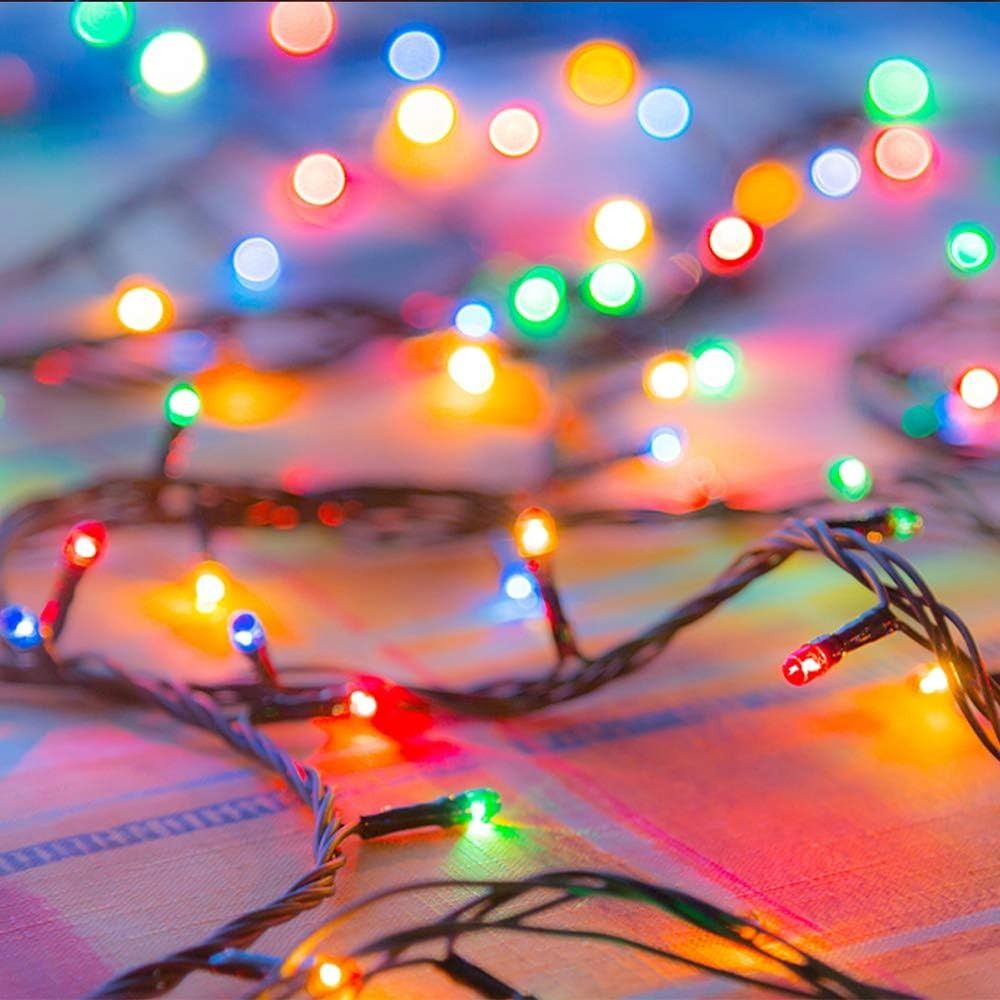 Outdoor RGB Christmas Solar String Lights, 72ft 200 LED Modes Waterproof  Solar Powered String Lights for Garden Patio Fence Holiday Party Balcony  Decorations (Multicolor Solar Fairy Light), Babies  Kids, Baby