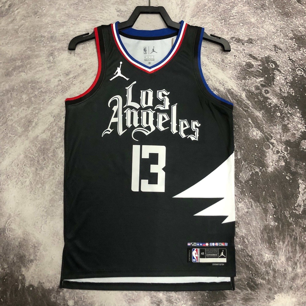 Los Angeles Clippers Jordan Statement Edition Swingman Jersey 22 - Black -  Paul George - Youth