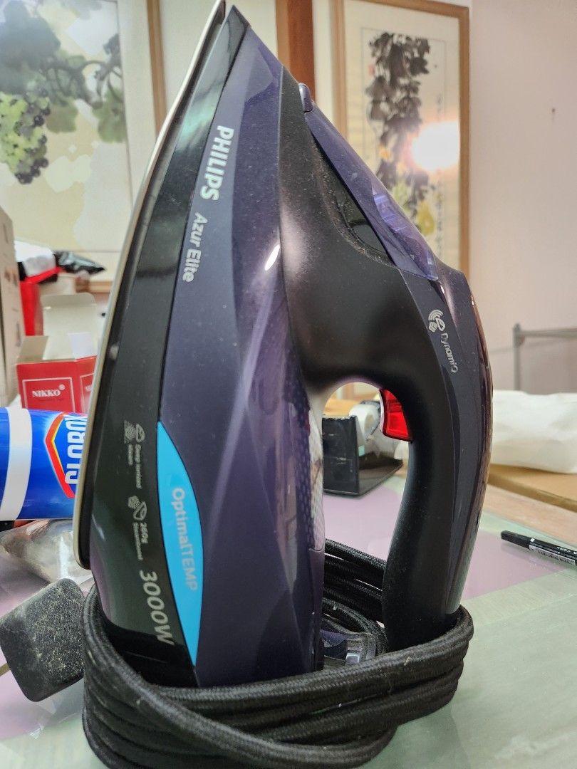 Philips Azur Elite Steam Iron, TV & Home Appliances, Irons & Steamers