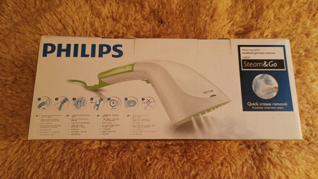 Philips Handheld Garment Steamer GC310, TV & Home Appliances, Irons