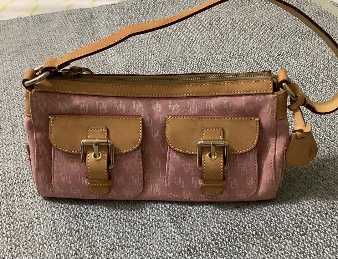 Dooney and bourke small pink purse sale