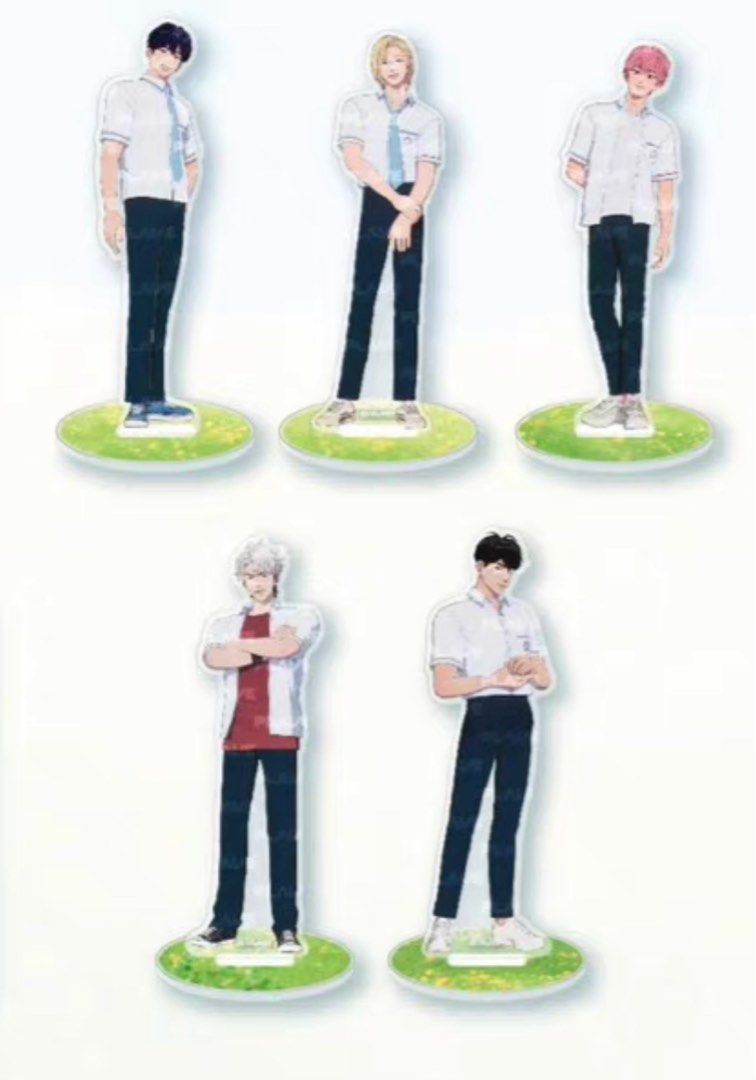 PLAVE 6TH SUMMER ACRYLIC STAND SET, Hobbies & Toys, Collectibles