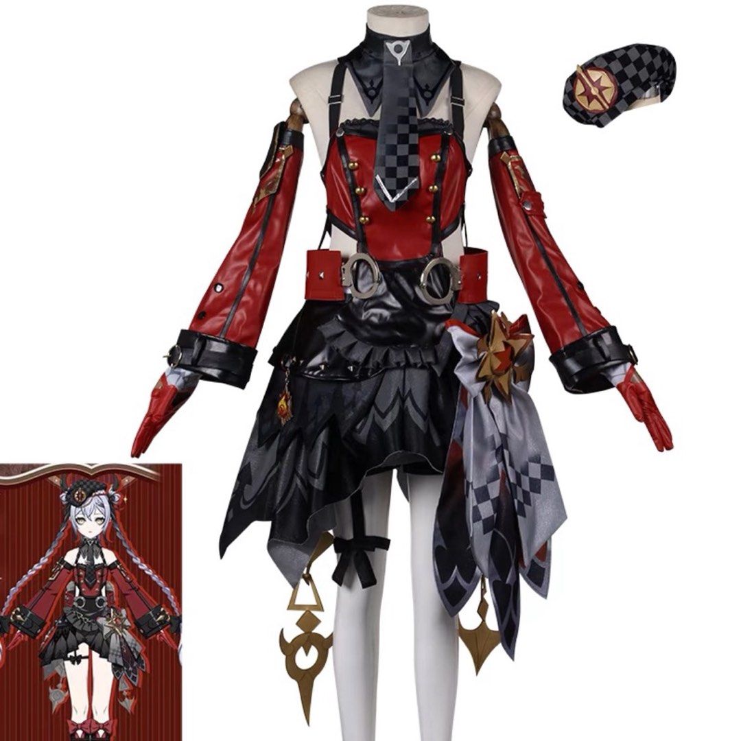 [PO] Andersdotter M Genshin Impact Goth Girl Cosplay Fontaine, Hobbies ...