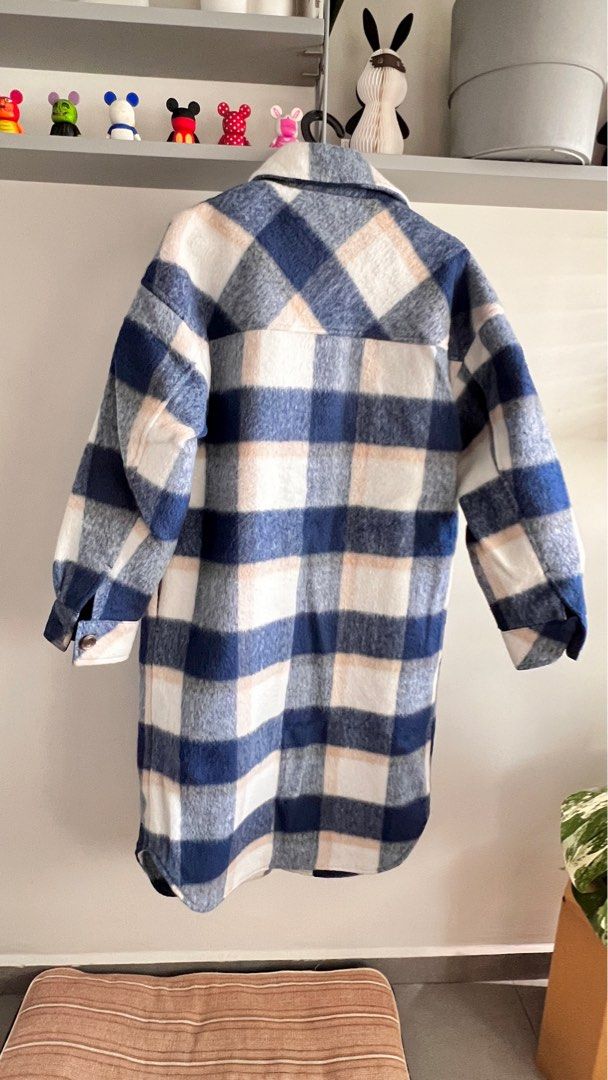 Checked coat primark online