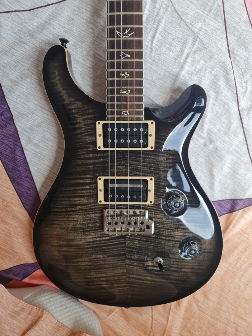 PRS Custom 24 25th Anniversary Charcoal Burst, Hobbies & Toys, Music ...