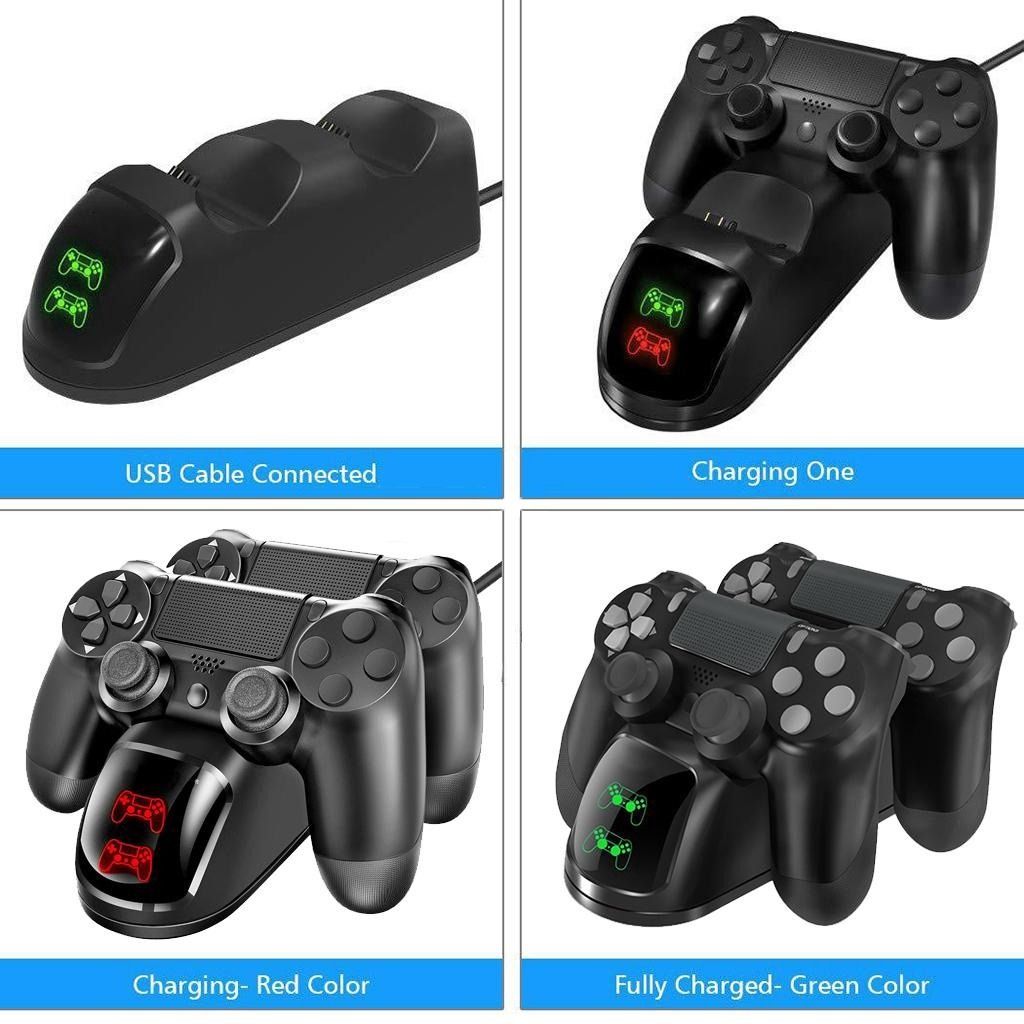 Ps4 controller charging color top