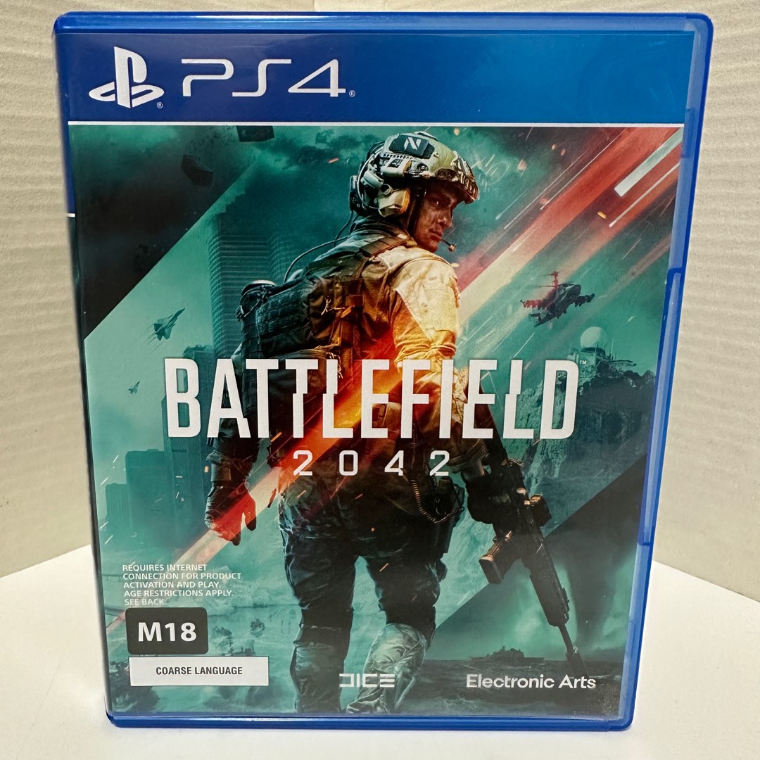 PS4 Games Battlefield 2042 FPS Shooting Action Online Play