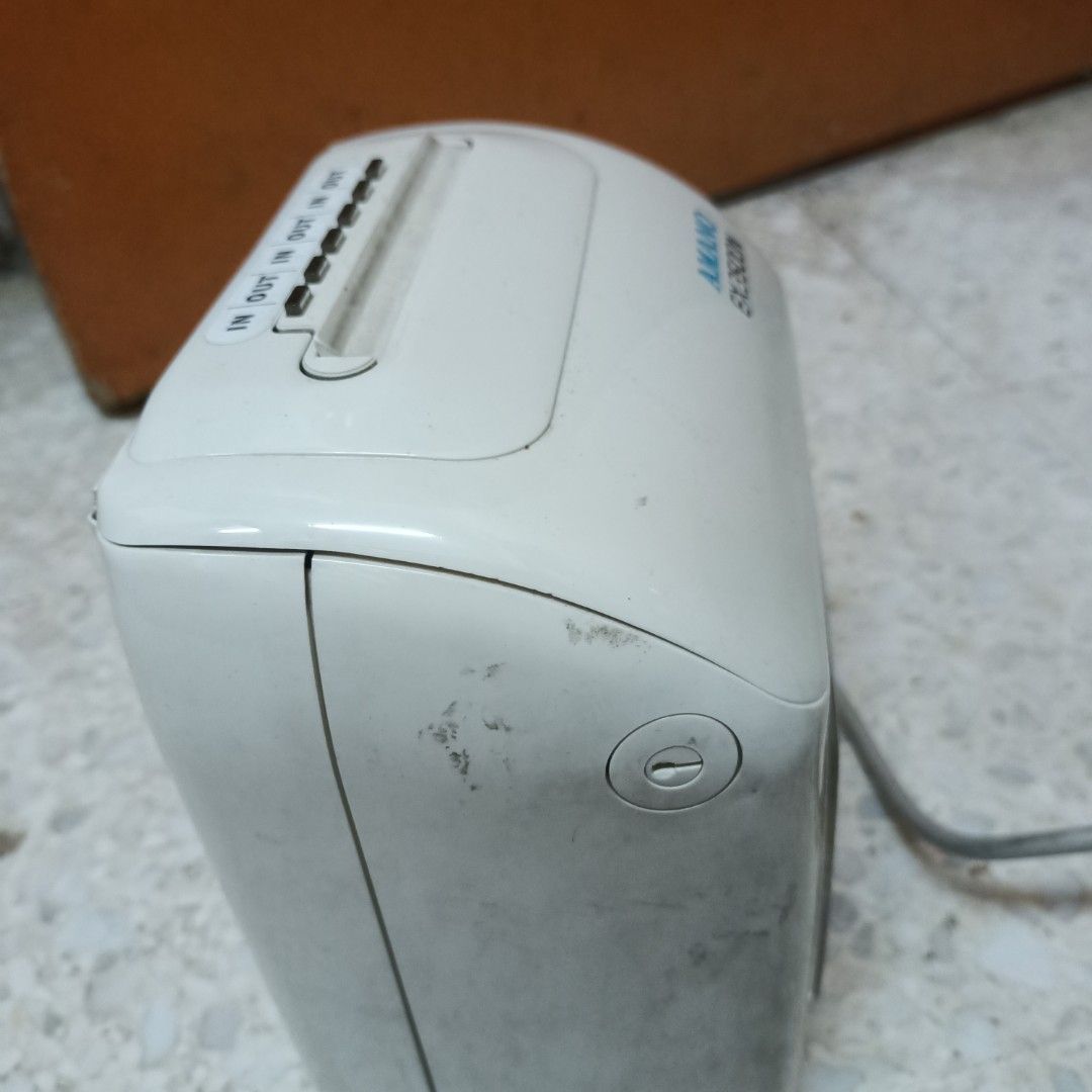 Punch card machine Amano, TV & Home Appliances, Electrical, Adaptors