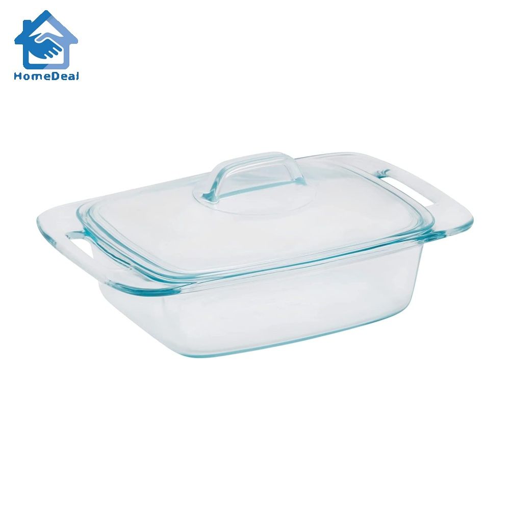How big is a 2 quart casserole dish top