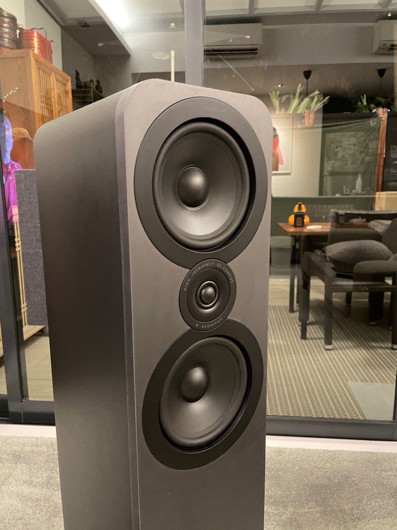 Q Acoustics 3050 Tower speakers, Audio, Soundbars, Speakers & Amplifiers on Carousell