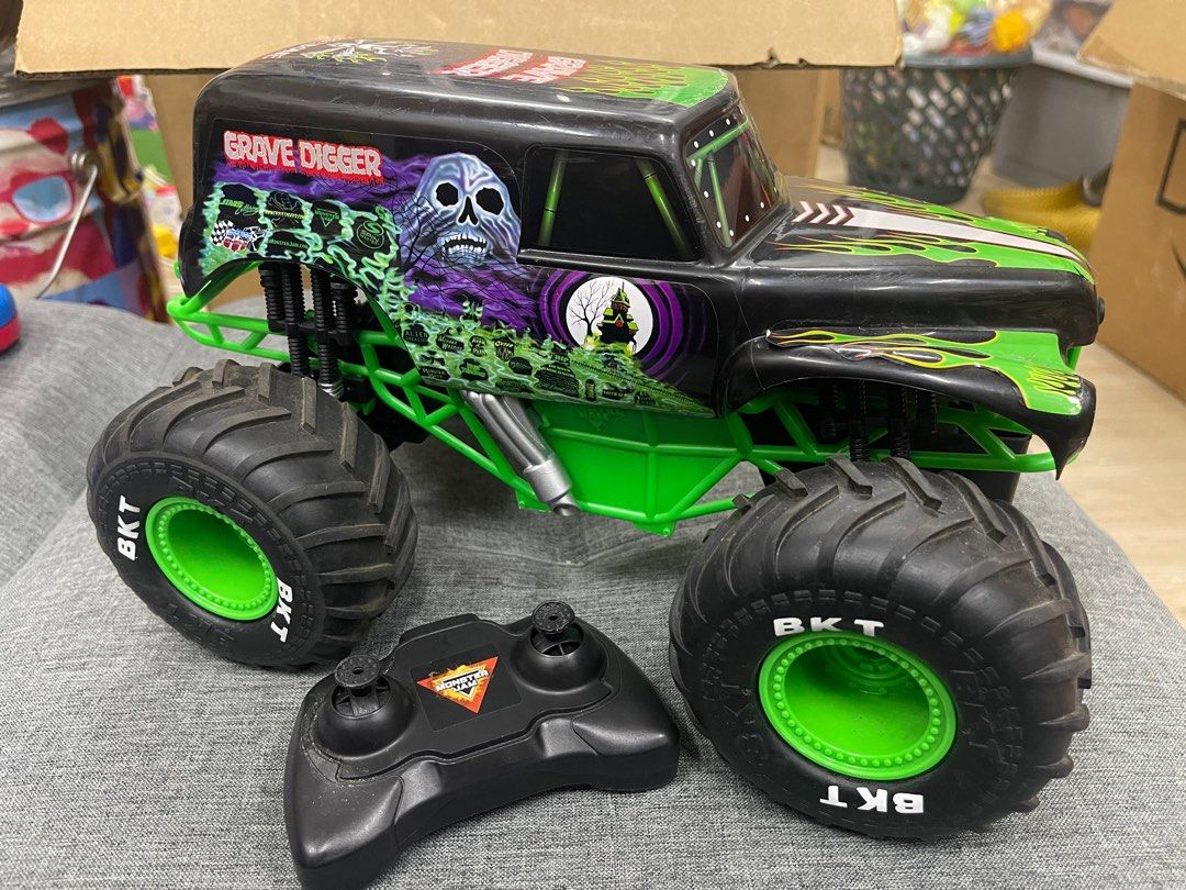 Tyco rc grave cheap digger monster truck