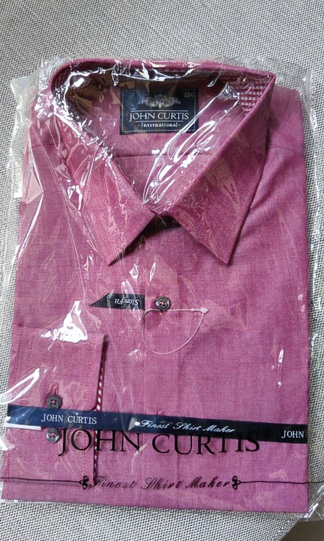 Red long sales john shirt