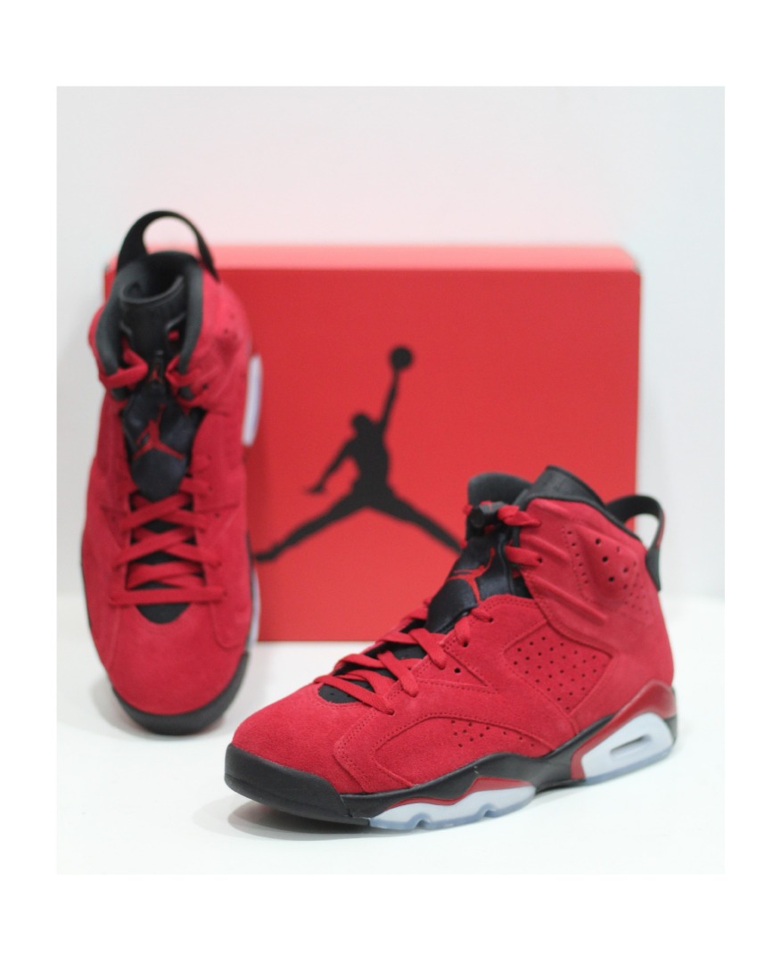 All red new jordans outlet