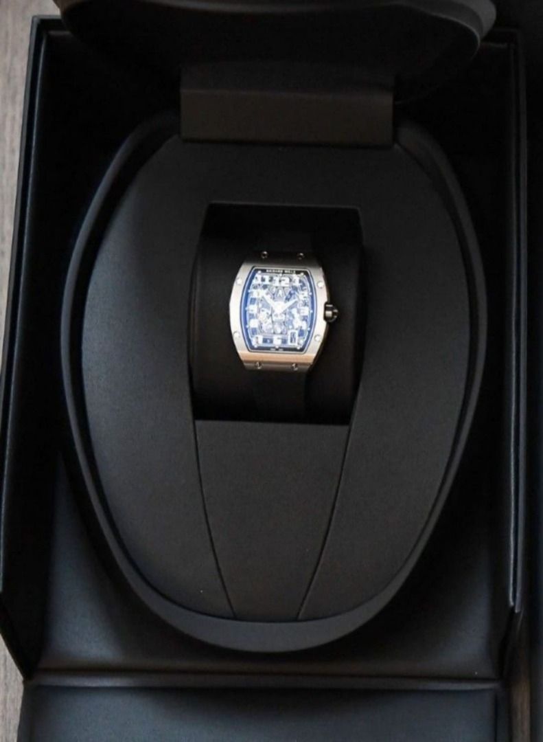 Richard MilleBox RM Black Watch Box Original, Fesyen Pria, Jam Tangan ...