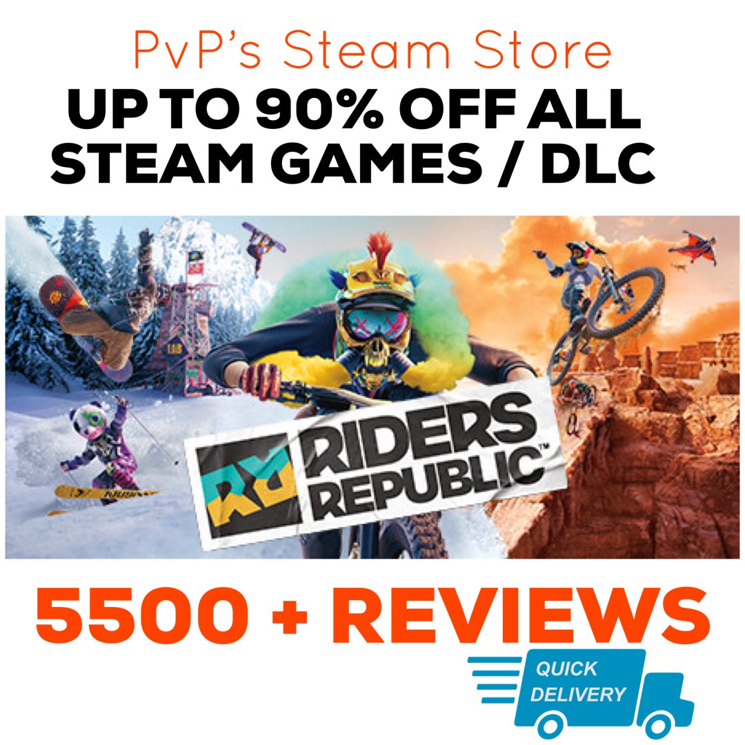 Riders Republic [Steam / Ubisoft], Video Gaming, Video Games, Others on