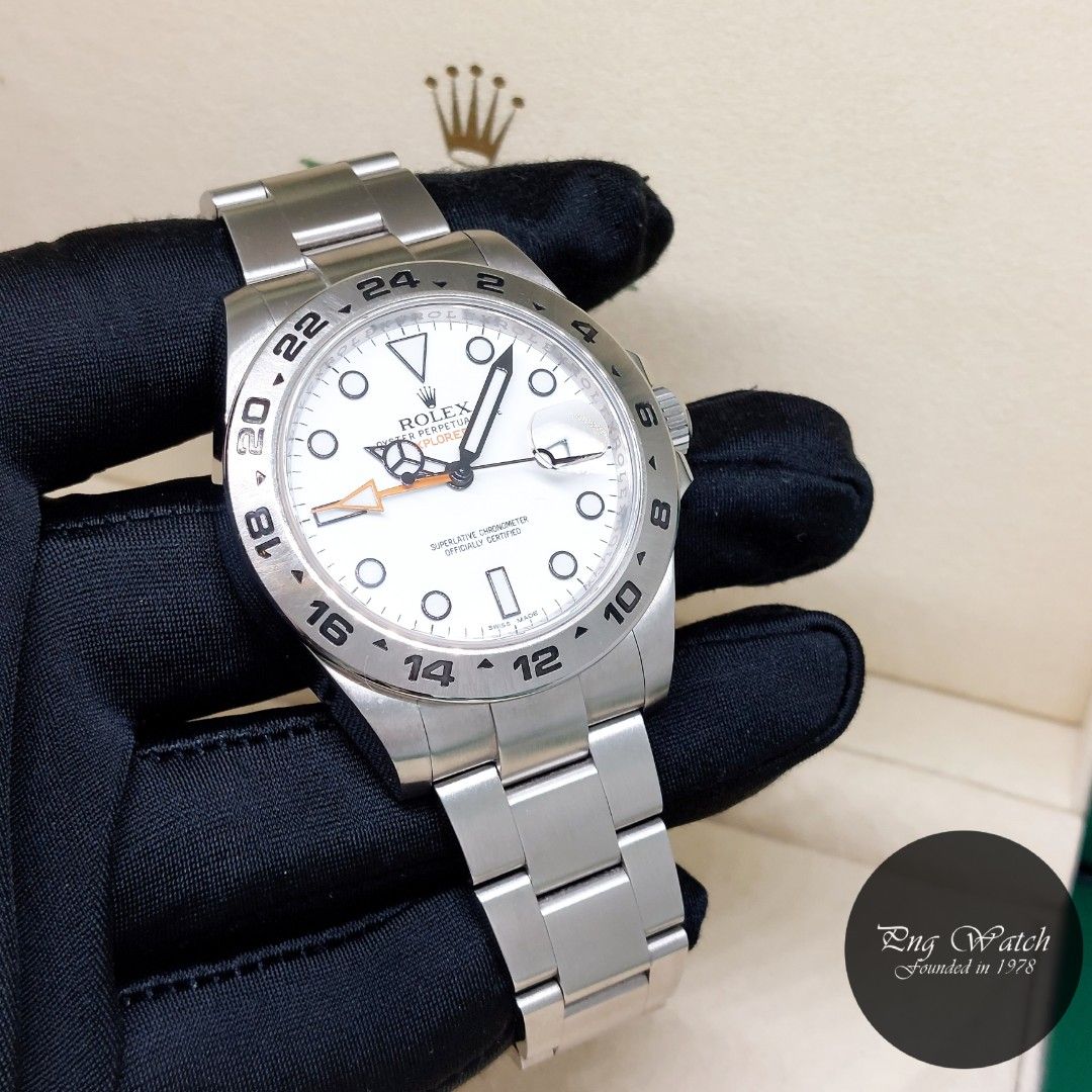 White dial on sale explorer 1
